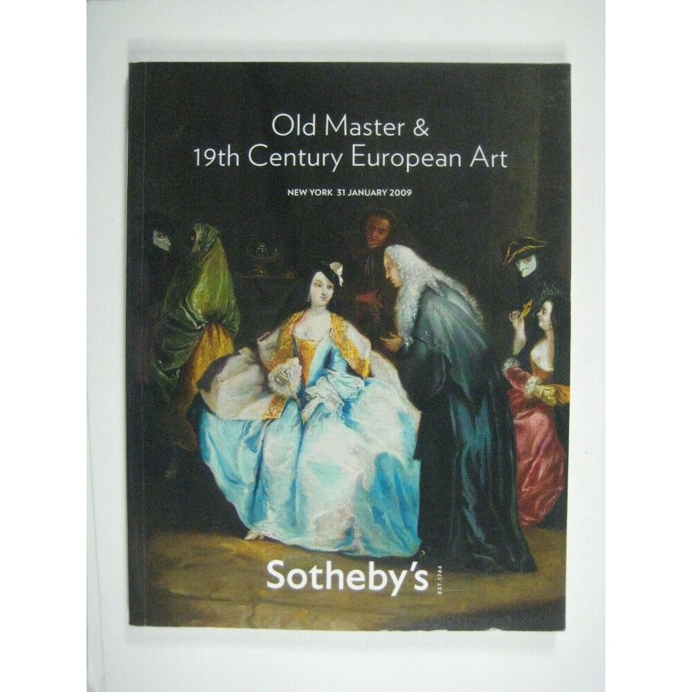 Sothebys Auction Catalog 2009 Old Master Painting NO8517 Art 19th Century